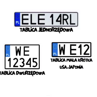 RAMKA TABLICY REJESTRACYJNEJ - I AM SPEED - 3