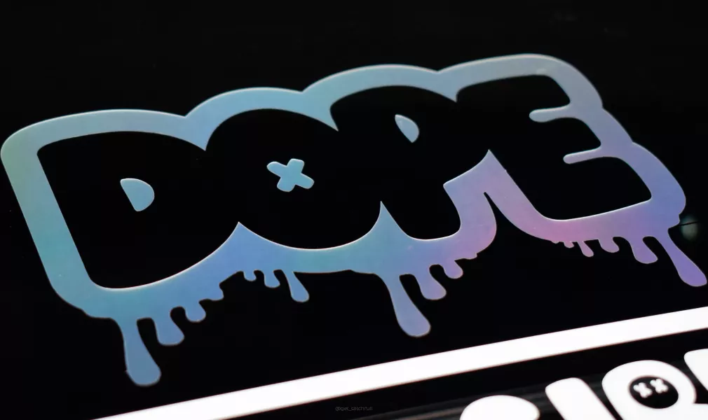 STICKER - DOPE