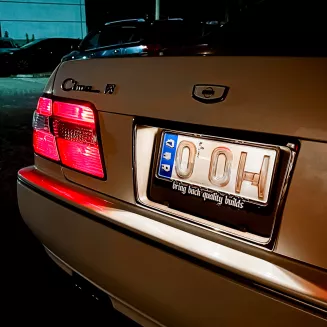 RAMKA TABLICY REJESTRACYJNEJ 