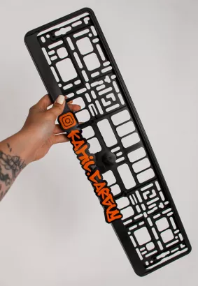 RAMKA TABLICY REJESTRACYJNEJ INSTAGRAM/TIKTOK