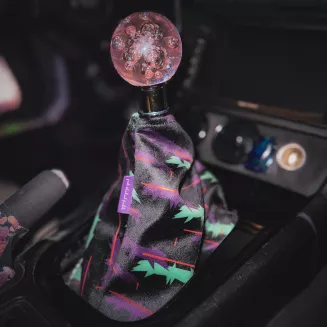 SHIFT BOOT COVER/OSŁONA DŹWIGNI ZMIANY BIEGÓW - HKS INSPIRED - 2