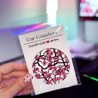 PODKŁADKA POD KUBEK/CAR COASTER - SAKURA - 2