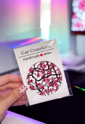 PODKŁADKA POD KUBEK/CAR COASTER - SAKURA