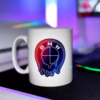 MUG/KUBEK -  DRIPPING CAR LOGO - 3