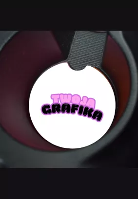 PODKŁADKA POD KUBEK/CAR COASTER - TWOJA GRAFIKA/YOUR GRAPHIC