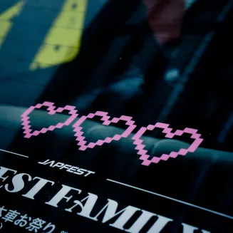 STICKER - PIXEL HEARTS - 2