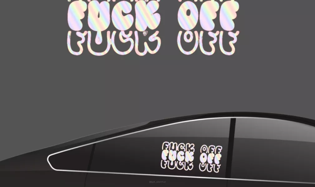 STICKER - F*CK OFF