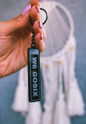 KEYCHAIN - License plate (indywidualny napis)