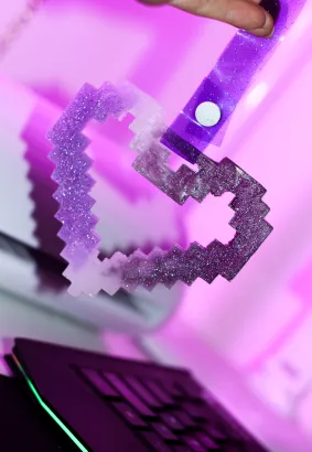 TSURIKAWA PIEXEL HEART - GALAXY