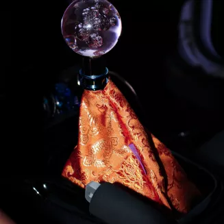 SHIFT BOOT COVER/OSŁONA DŹWIGNI ZMIANY BIEGÓW - JAPANESE DRAGON ORANGE - 2
