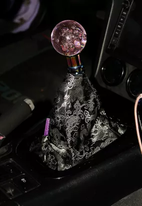 SHIFT BOOT COVER/OSŁONA DŹWIGNI ZMIANY BIEGÓW - JAPANESE DRAGON BLACK