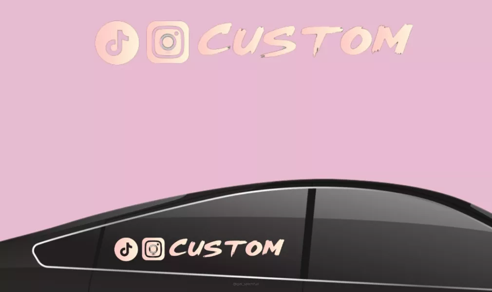 INDYWIDUALNY INSTAGRAM/TIKTOK NA SZYBĘ